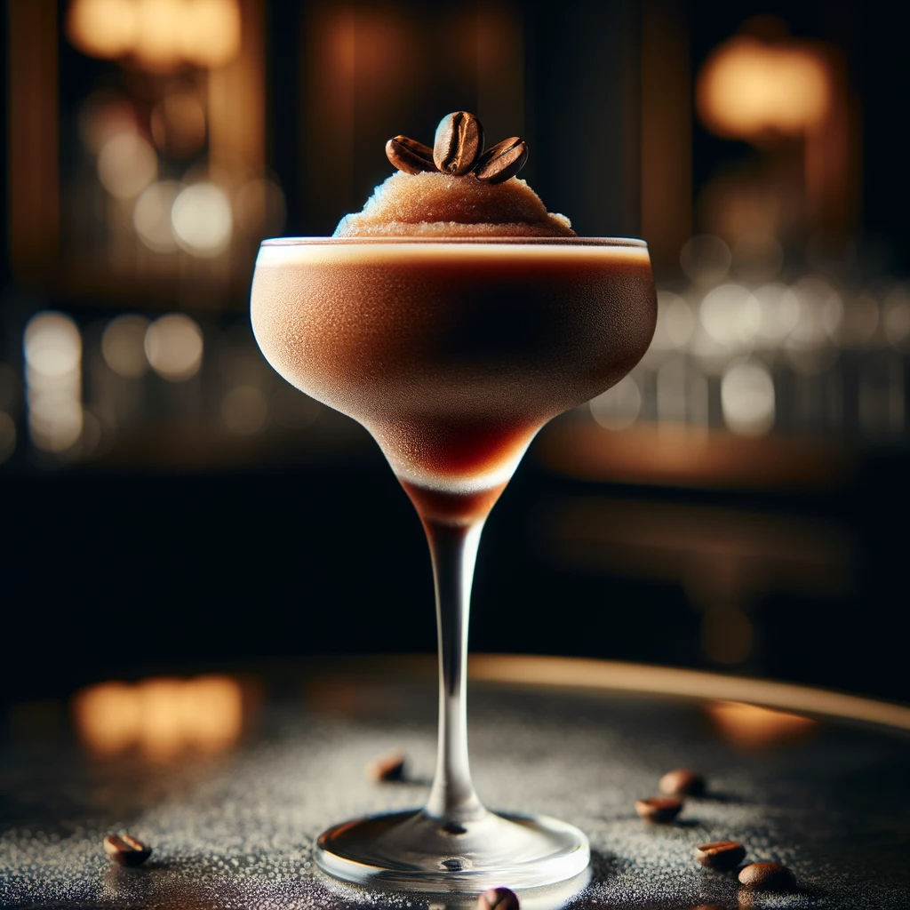 Frozen espresso martini